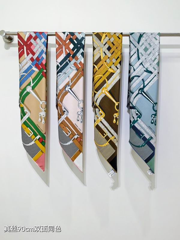 Hermes silk scarf hm45